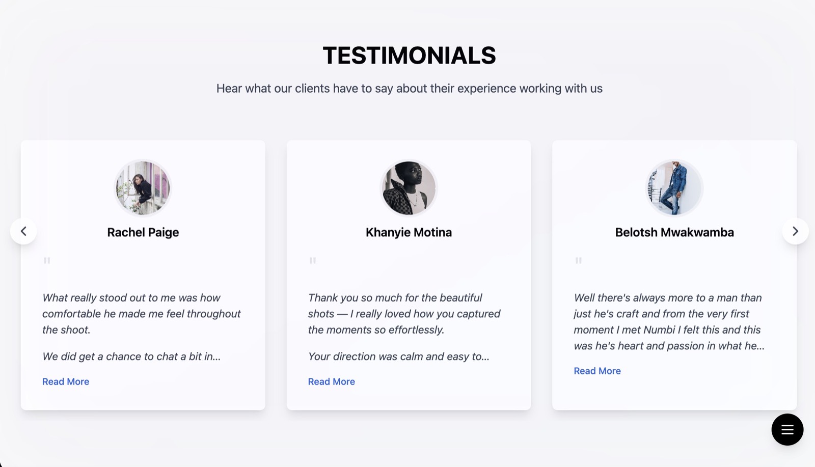 Pamphile Productions - Slide 4