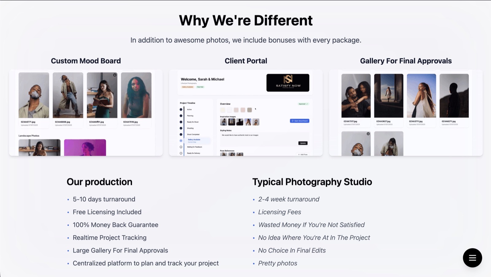 Pamphile Productions - Slide 5