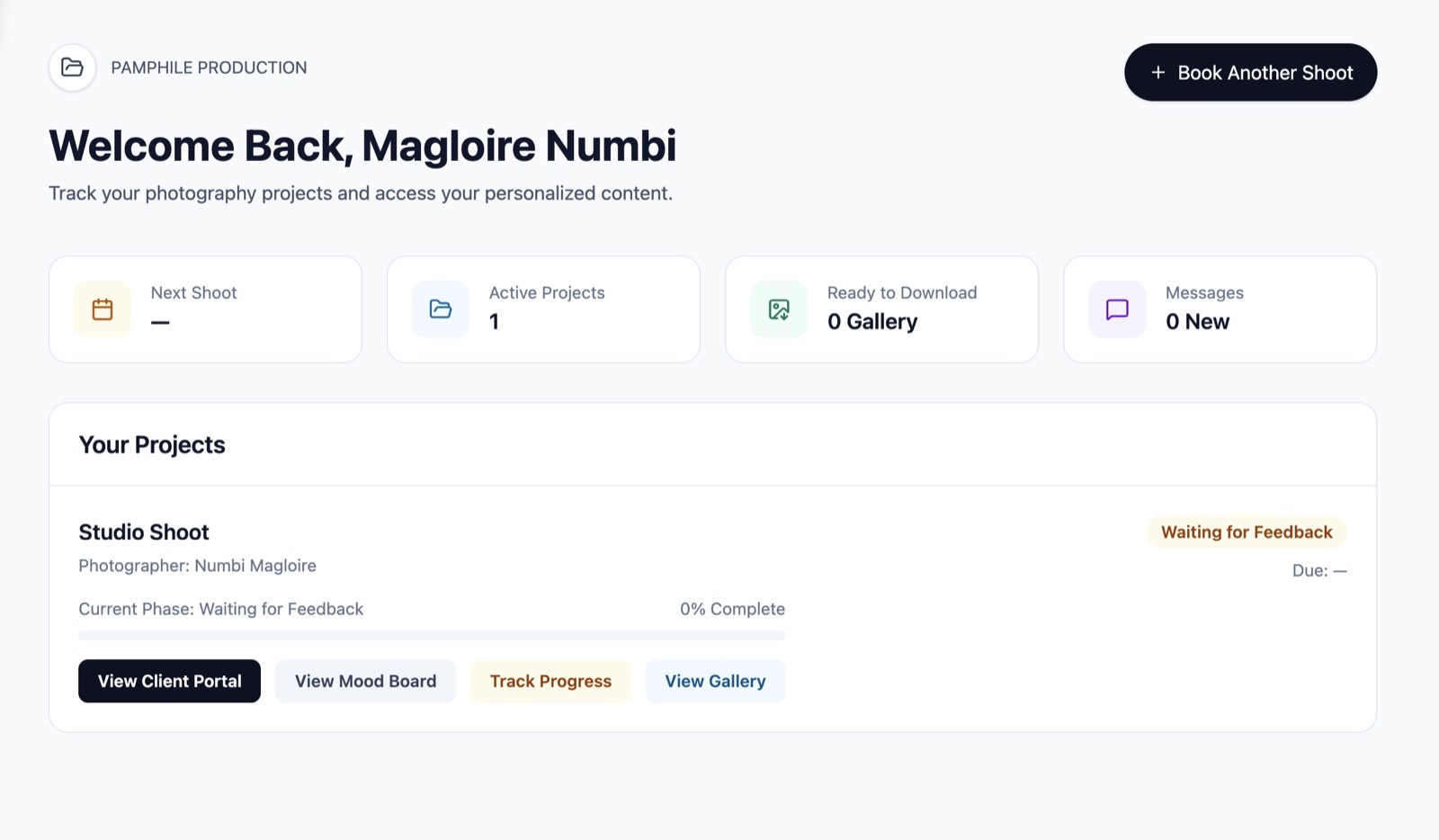 Photo delivery platform - Slide 1